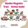 Magnetic Wooden Train With Animal