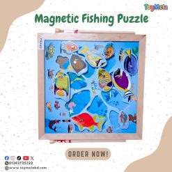 Wooden Magnetic Fishing Puzzle
