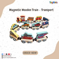 Magnetic Wooden Train