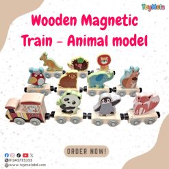 Magnetic Wooden Train