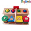 Wooden Shape Sorting & Hammer Toy