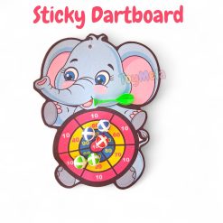 Sticky dartboard