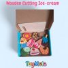 Wooden Cutting Ice-Cream