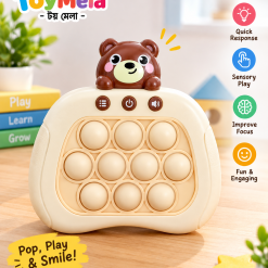 Bear Pop-It Interactive Toy 🐻🫧
